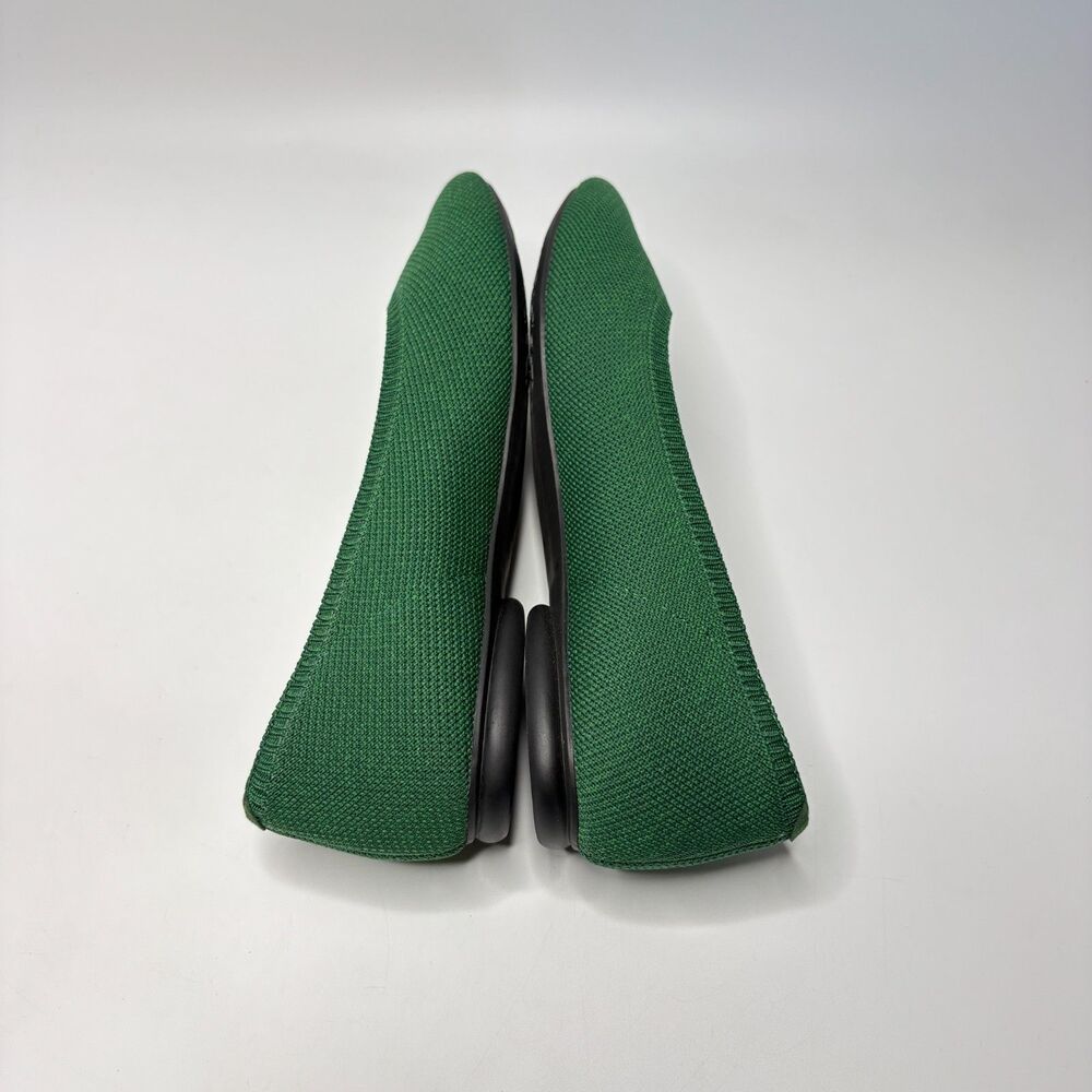 VIVAIA Margot 2.0 Green Knit Flats Size EU38/US 7-7.5 Work/Commute/Comfy - Picture 5 of 8